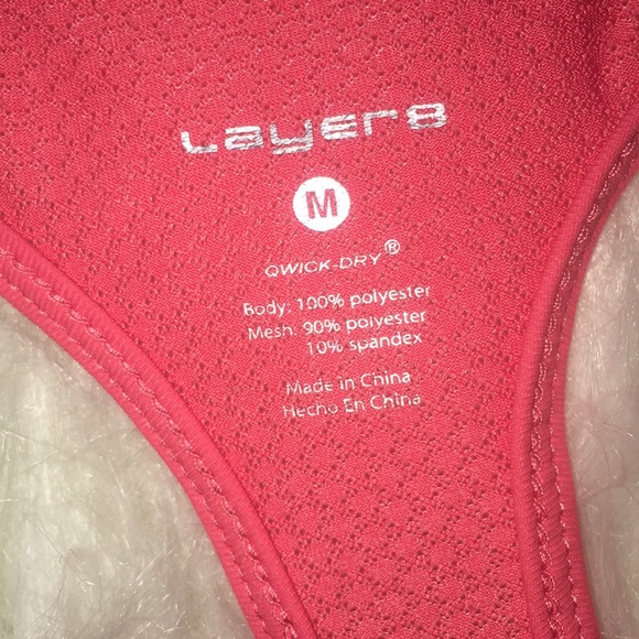 Layer 8  Quick Dry Workout Tank in Medium - Picture 7 of 9